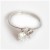 حلقه تک نگین الماسی Diamond Single Jeweled Ring 