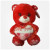 عروسک خرس قلب به دست Teddy bear with heart