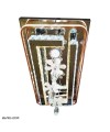 عکس لوستر سقفی کریستالی فانتزی Crystal ceiling chandelier 5035/70×40 تصویر