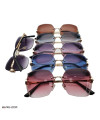 عکس عینک آفتابی فشن مارک دار فلزی sunglasses UV400 Square تصویر