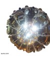 عکس لوستر سقفی کریستالی طلایی Crystal ceiling chandelier 60CM تصویر