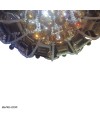 عکس لوستر سقفی کریستالی طلایی Crystal ceiling chandelier 60CM تصویر