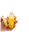 عکس خرید پاک کن فانتزی طرح موز Banana Design Eraser تصویر