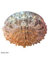 عکس لوستر کریستالی سقفی نباتی Crystal ceiling chandelier 80CM تصویر