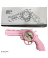 عکس ساعت زنگ دار طرح اسلحه CLOCK MISSILE HAND GUN تصویر