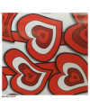 عکس کاغذ کادو طرح قلب Gift wrap design heart تصویر