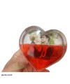 عکس قلب شیشه ای ویژه ولنتاین Glass heart for Valentine تصویر