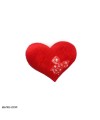عکس قلب پاپیون دار ولنتاین Valentine fabric heart تصویر