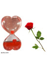 عکس ساعت شنی عشق love Hourglass تصویر
