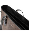 کیف دوشی زنانه مایکل کورس وویجر قهوه ای Michael Kors Voyager