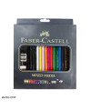 عکس مداد رنگی 12 رنگ فابر کاستل Mixed Media Faber Castell تصویر