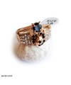 عکس انگشتر طلایی نگین دار Jeweled Golden Ring تصویر