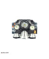 عکس چراغ پیشانی هدلایت سه لامپ RJ-5000 Boruit Bright Headlamp تصویر