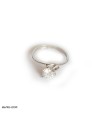 عکس حلقه تک نگین الماسی Diamond Single Jeweled Ring تصویر
