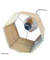عکس آباژور رومیزی کلاسیک 6 ضلعی Sixquare Lamp Shade تصویر