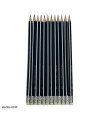 عکس مداد مشکی تینگو بسته 12 عدد Tingo Vertex Black Pencil تصویر