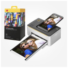 چاپگر عکس فوری کداک 6×4 بلوتوث دار اندروید 130 برگ تمام رنگی Kodak