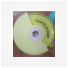 پاک کن دیسکی رنگارنگ Guai Bear Disk Shape Colorful Erasers