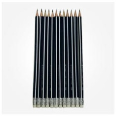 مداد مشکی تینگو بسته 12 عدد Tingo Vertex Black Pencil 