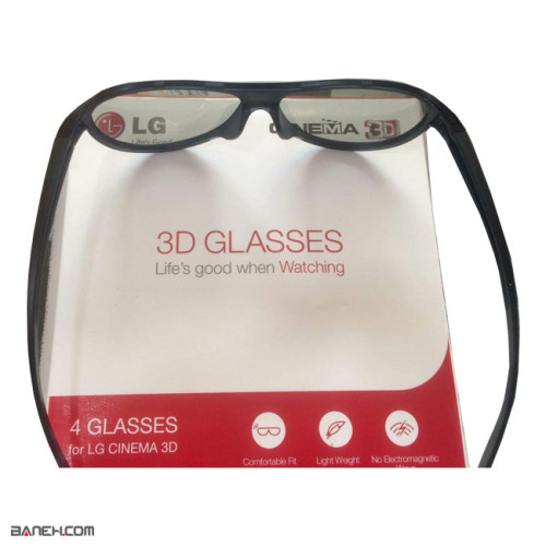 عکس عینک سه بعدی ال جی LG 3D GLASSES AG-F310 تصویر