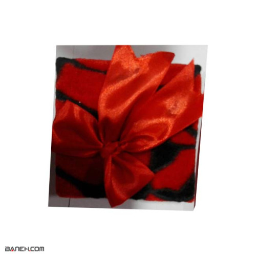 عکس جعبه کادویی طرح روبان Red Gift Box تصویر