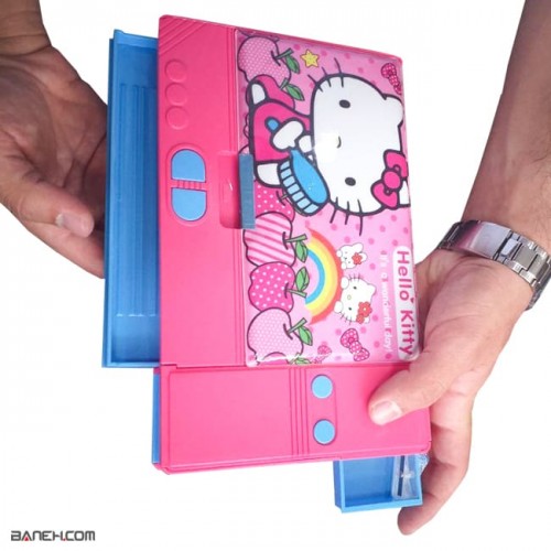 عکس جامدادی دخترانه هلو کیتی Hello Kitty Design Pencil Case تصویر