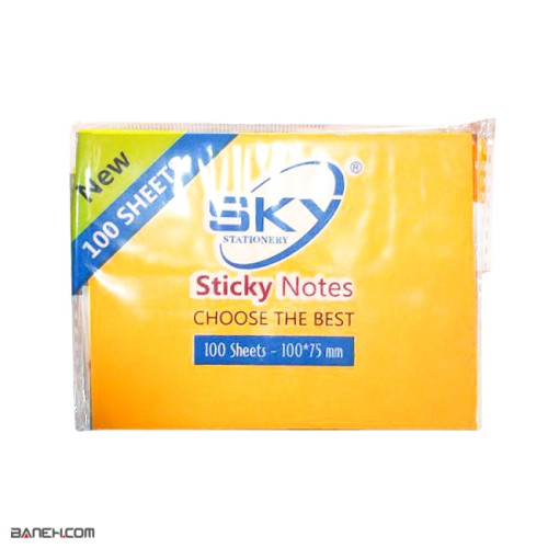 عکس کاغذ یادداشت چسب دار اسکای Sky Sticky Notes تصویر
