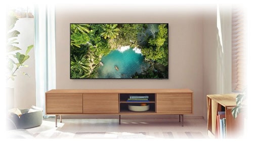 طراحی ظاهری تلویزیون 55AU9000  سامسونگ