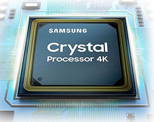پردازنده کریستال Crystal Processor 4K و کیفیت تصویر