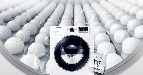 فناوری اکو بابل ( ECO BUBBLE ) در لباسشویی سامسونگ