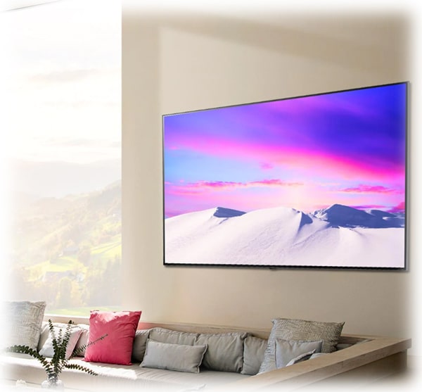 کیفیت تصویر و صدا تلویزیون ال ای دی ال جی ۷۵ اینچ NANO863