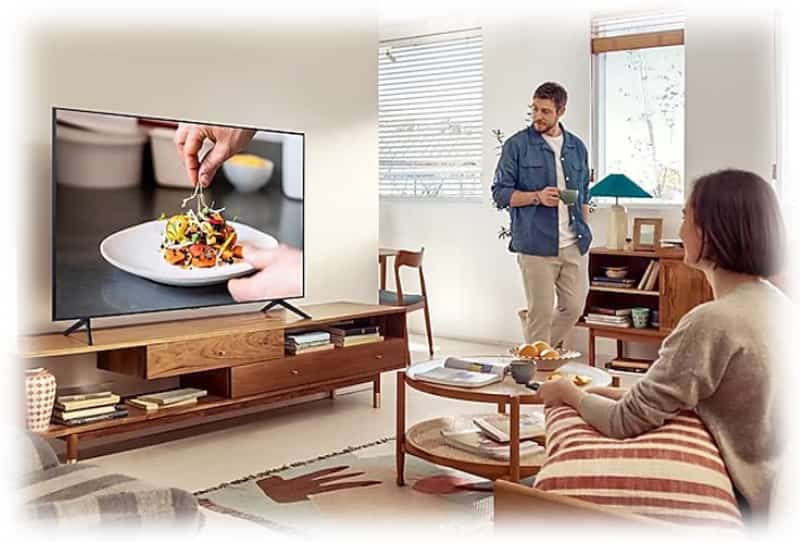 کیفیت صفحه نمایش تلویزیون سامسونگ 65AU7200 مدل 65 اینچ