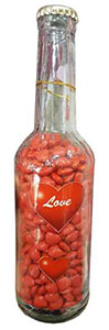 Asmartz Bottle Glass Valentine 