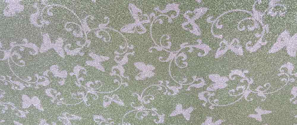 Gift wrap design butterfly