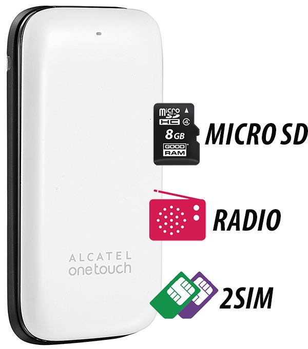 اتصال به سایر دستگاهها با گوشی 1035 دی آلکاتل