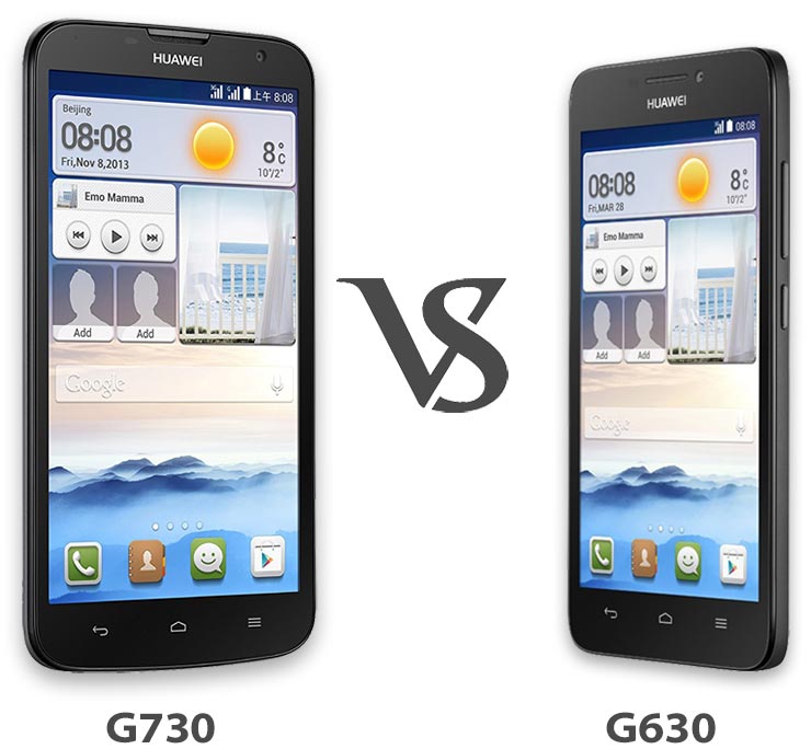 G630 VS G730