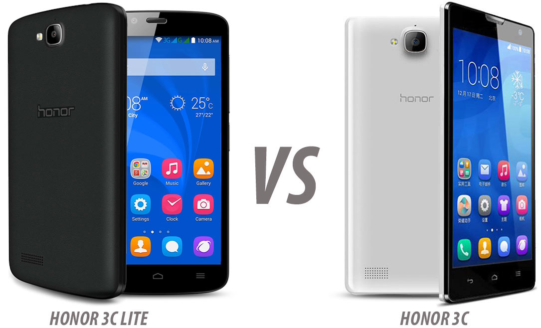 HONOR 3C LITE vs HONOR 3C 