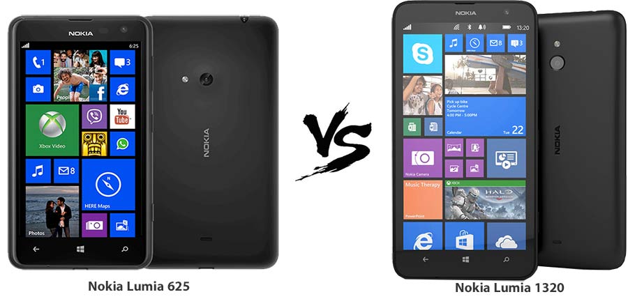 Lumia 625 & Lumia 1320
