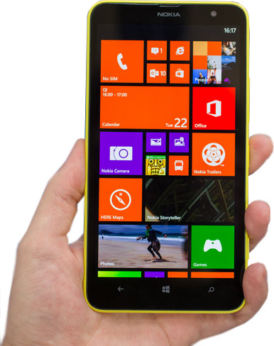 صفحه نمایش Nokia lumia 1320