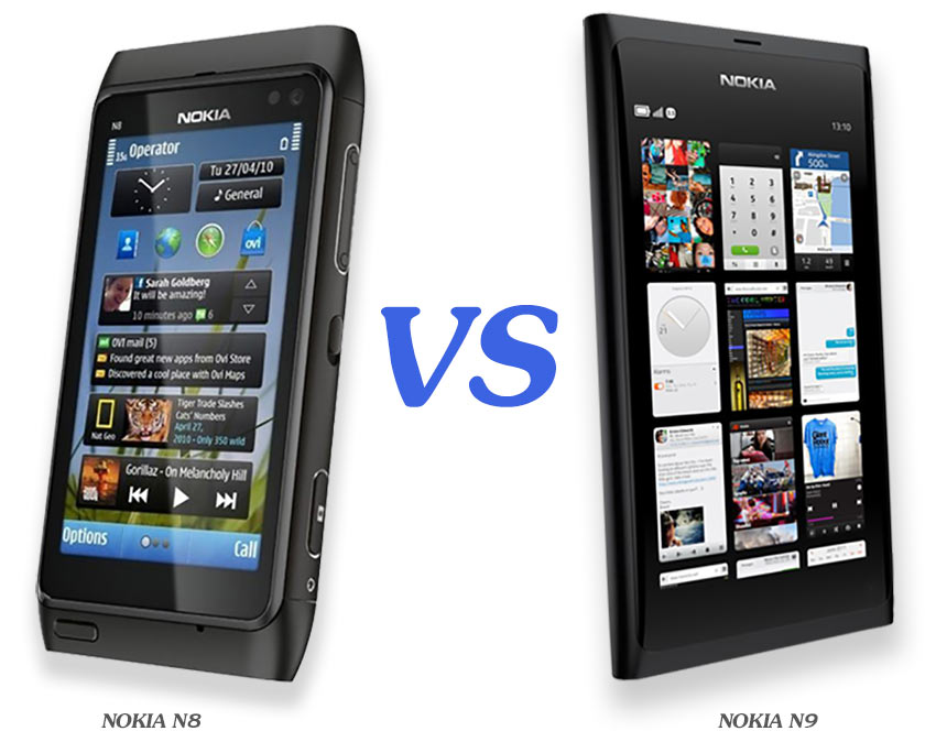 مقایسه N8 و N9