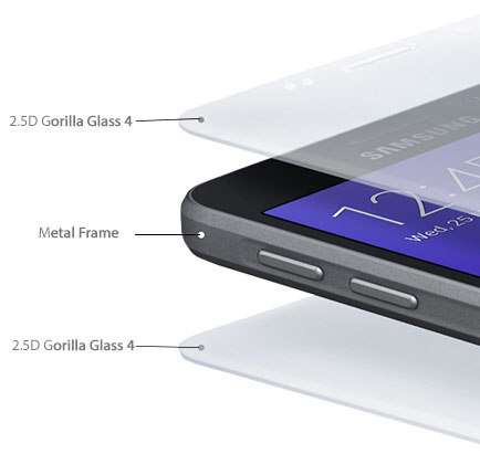 محافظ Corning Gorilla Glass 4 در گوشی a3 سامسونگ