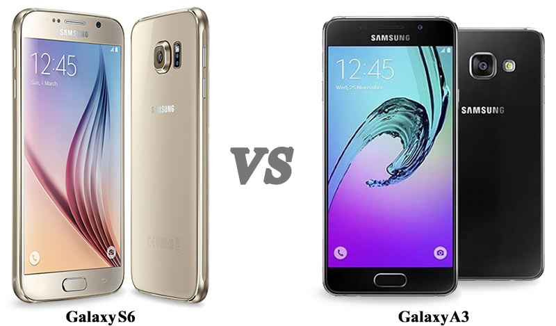 Galaxy S6 vs Galaxy A3