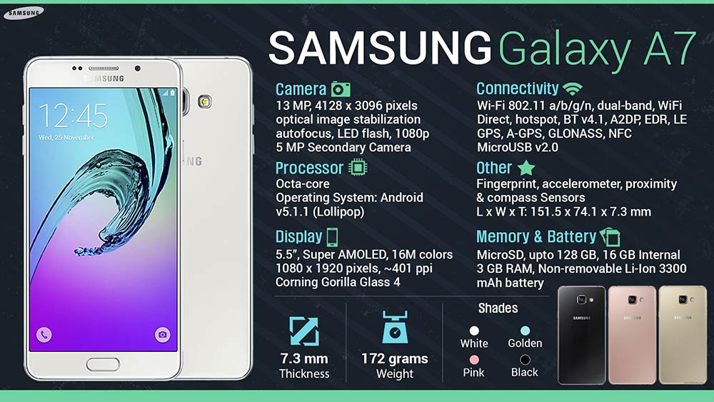 samsung galaxy a7 2016 